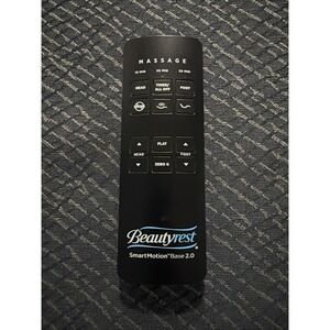 Beautyrest SmartMotion Base 2.0 Remote Control RF258B  Massage & Snore OEM